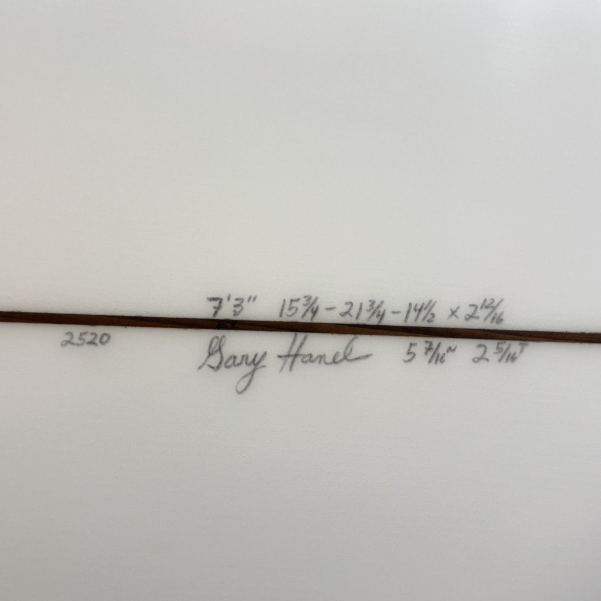 GARY HANEL / 7`3 EGG